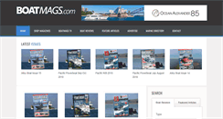 Desktop Screenshot of boatmags.com